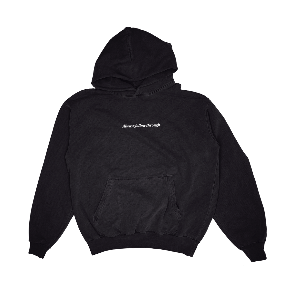 AFT Hoodie - Washed Black