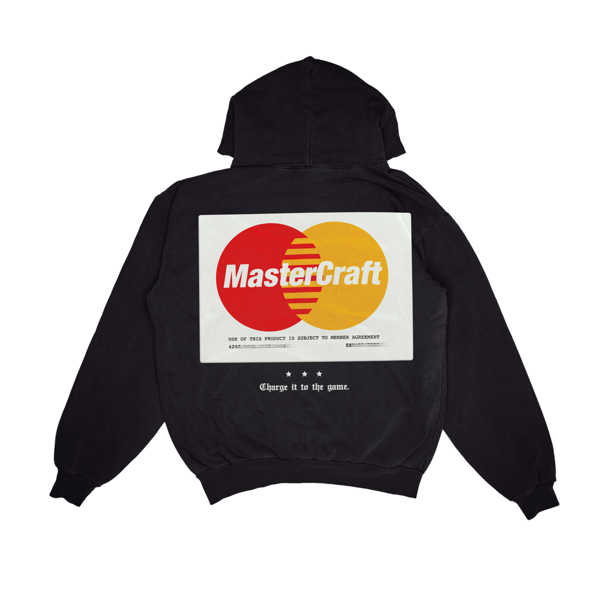 MasterCraft Hoodie - Vintage Black