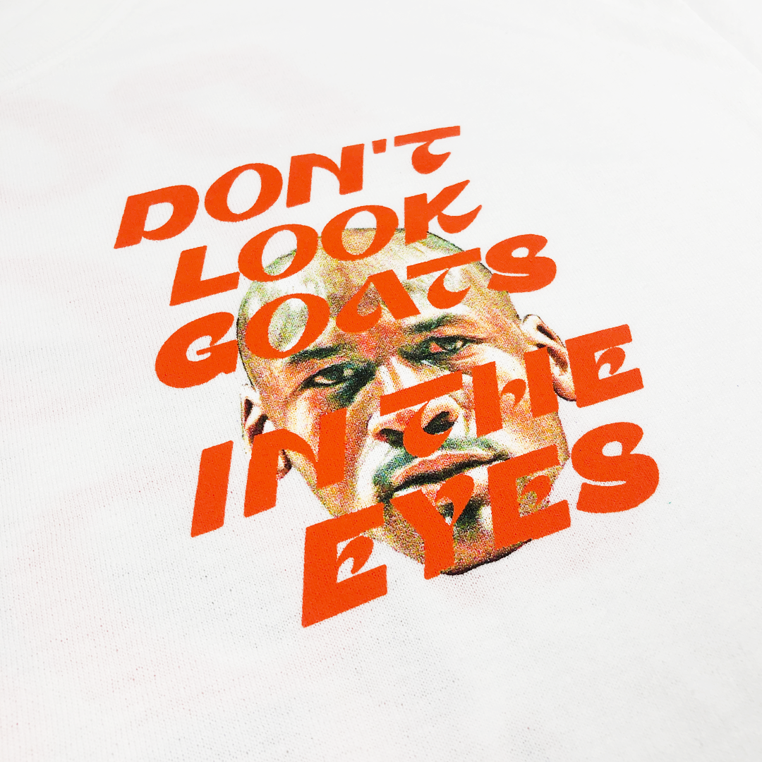 Goat Eyes Tee - White